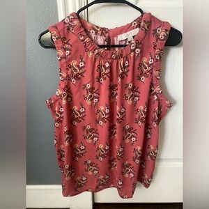 Floral Pink Paisley Scarf